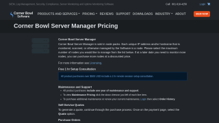 Corner Bowl Server Manager